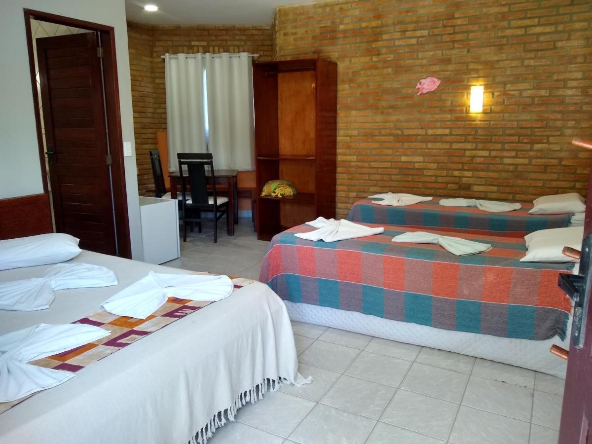 Hotel Pousada Porto Do Colibri ปอร์โต จิ กาลินญาส ภายนอก รูปภาพ